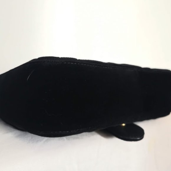 GUCCI Black Velvet Mini Marmont 2.0 Bag - Picture 8 of 15